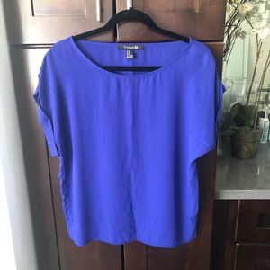 Beautiful royal blue blouse